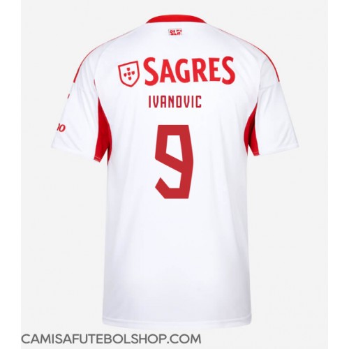 Camisa de time de futebol Benfica Franjo Ivanovic #9 Replicas 3º Equipamento 2025-26 Manga Curta Camisa de time de futebol Benfica Franjo Ivanovic #9 Replicas 3º Equipamento 2025-26 Manga Curta